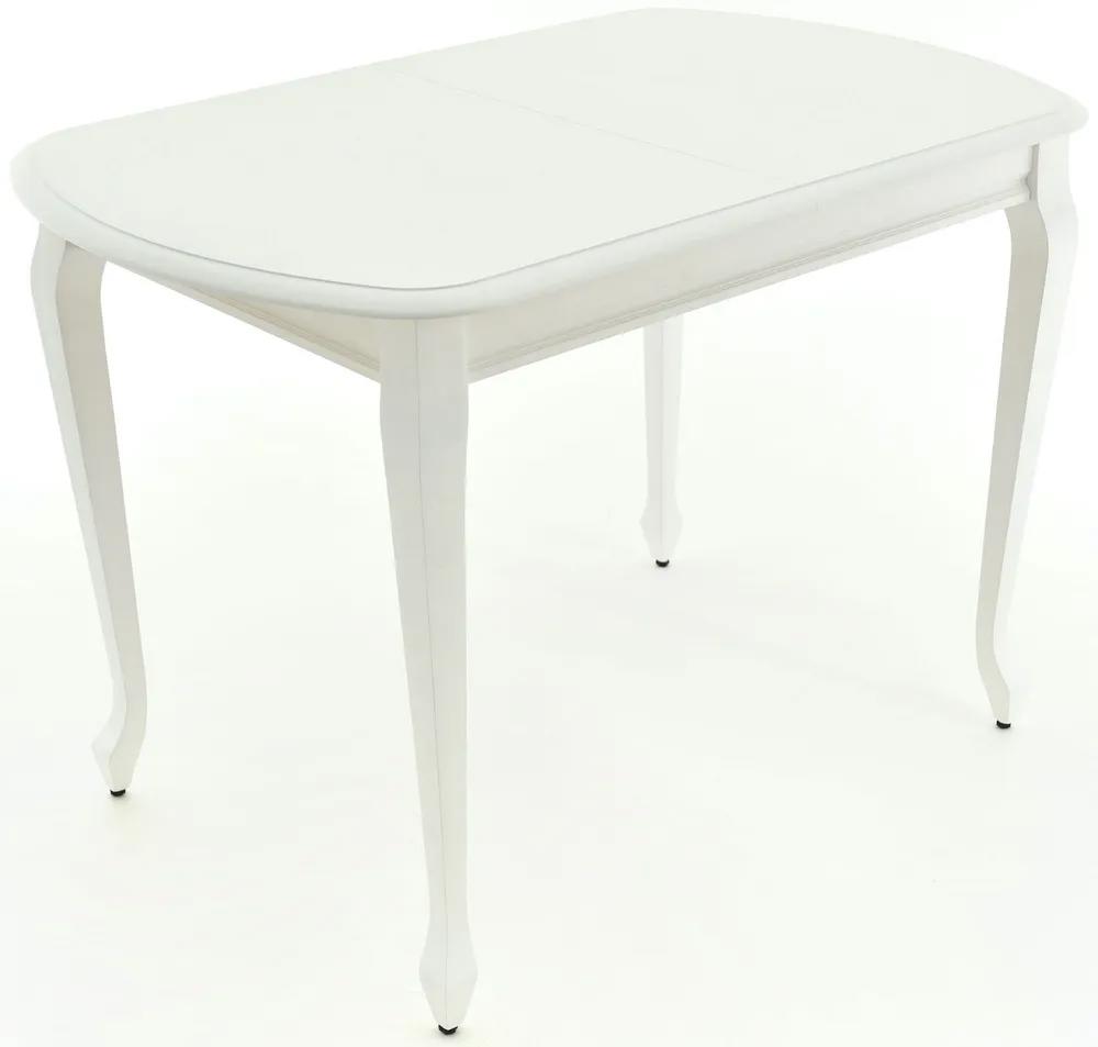 Изображение товара Стол Aurora Прага прямоугольный 110x74 см белый раскладной из дерева