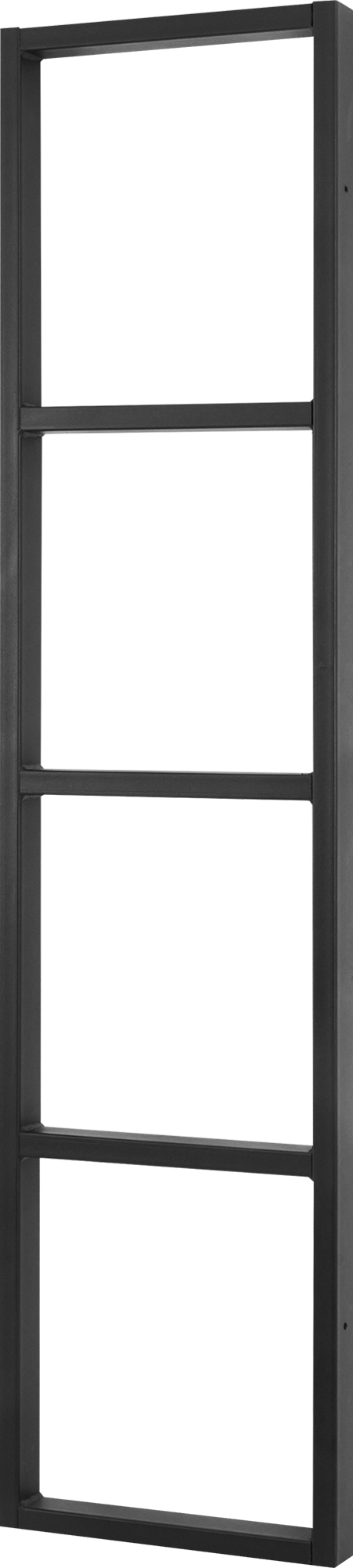 Боковина для стеллажа Лофт 1500 мм сталь черная