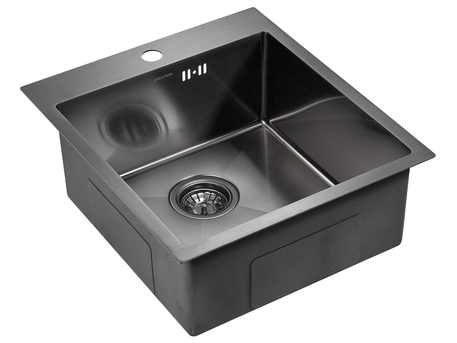 Изображение товара Врезная мойка Paulmark Favore PM214551-GM 45x51x20 см нержавеющая сталь цвет золото Изображение товара Врезная мойка Paulmark Favore PM214551-GM 45x51x20 см нержавеющая сталь цвет золото