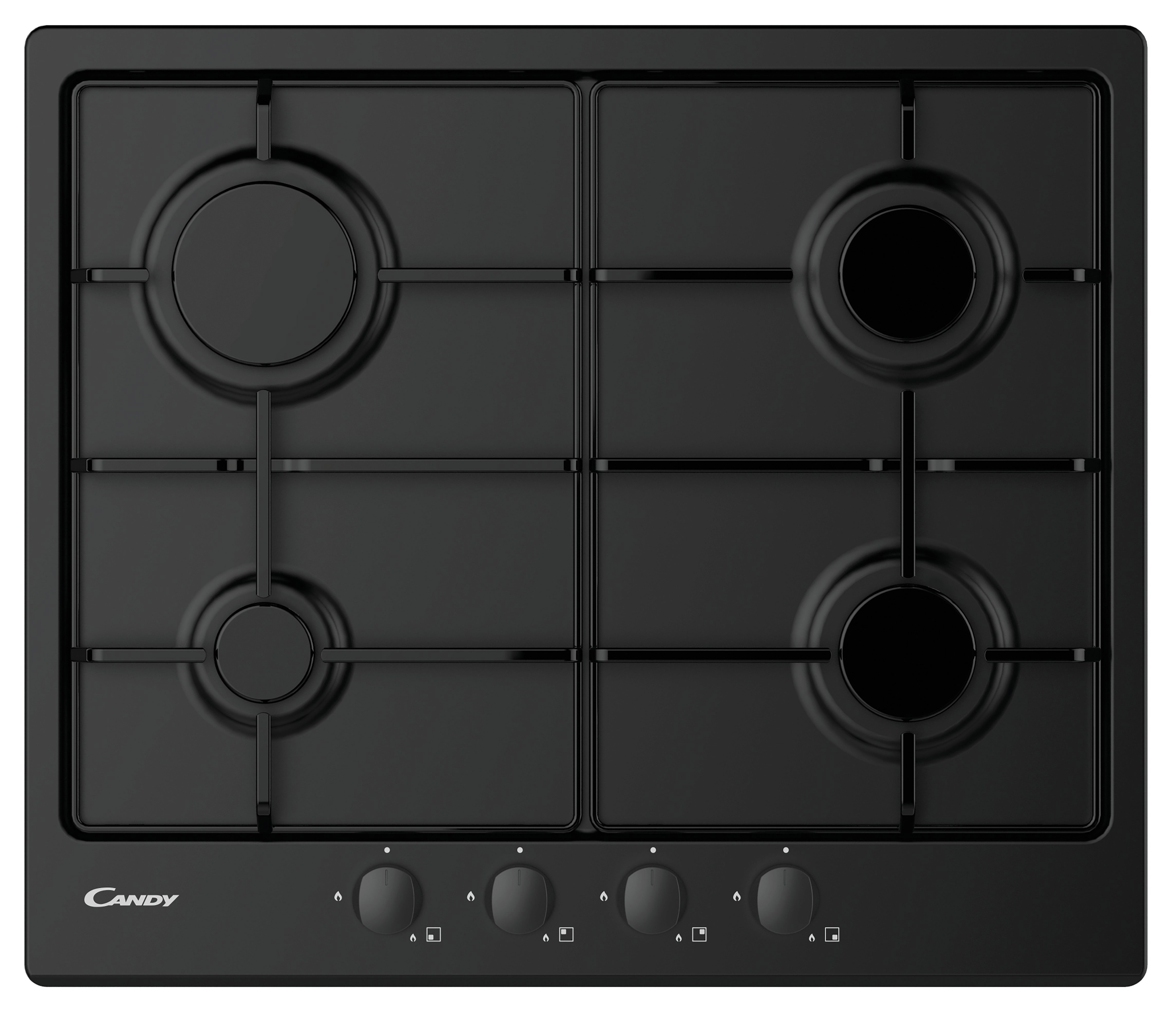 Изображение товара Газовая варочная панель Candy CHW6BRBB 4 конфорки черный