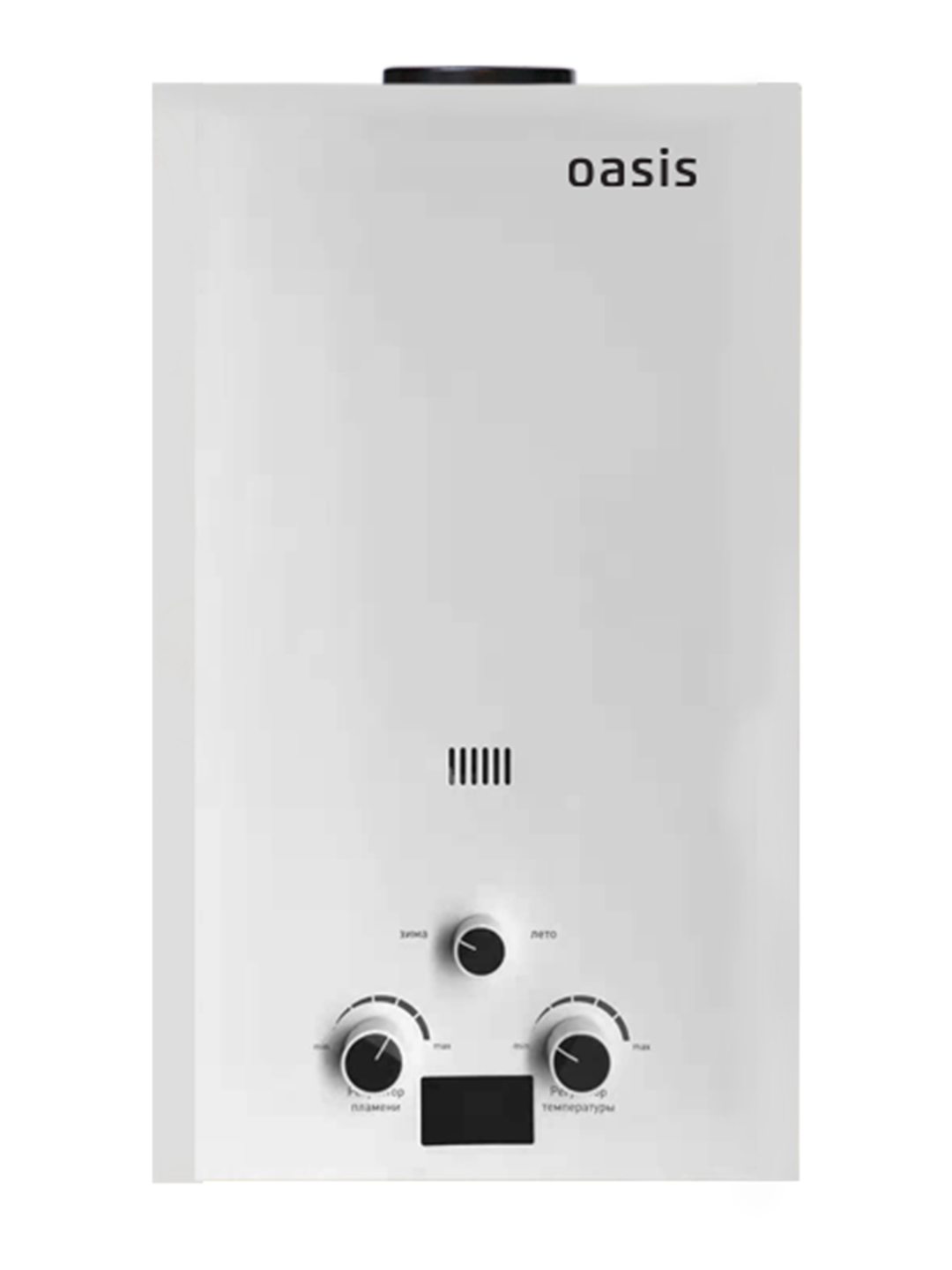 Изображение товара Колонка газовая Oasis 62x33x18.5 см 12 л/мин цвет белый
