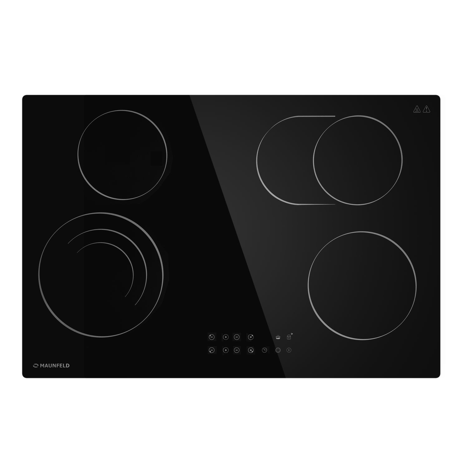 Изображение товара Электрическая варочная панель Maunfeld CVCE774SMTBK черная 77 см