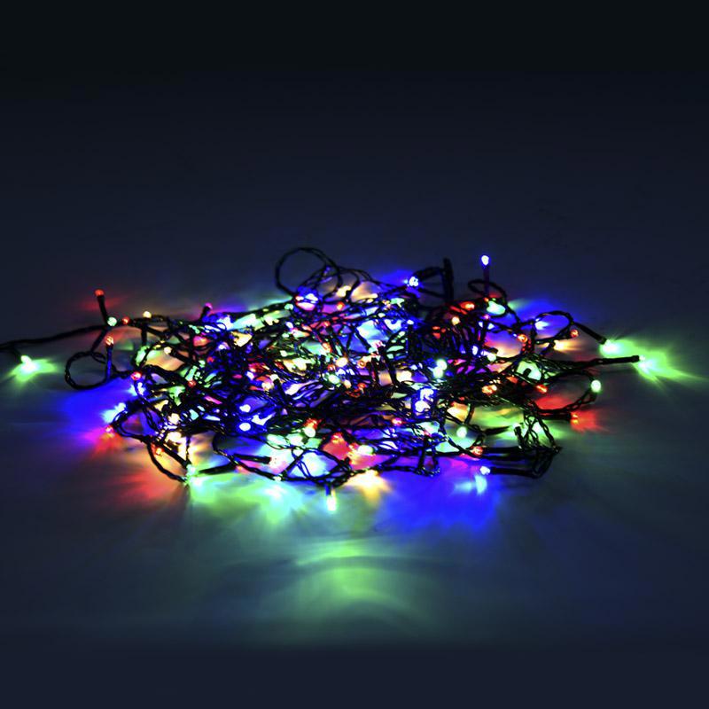 Изображение товара Электрогирлянда универсальная ECOLA N4GM10ELC 10 метров 160 LED разноцветных