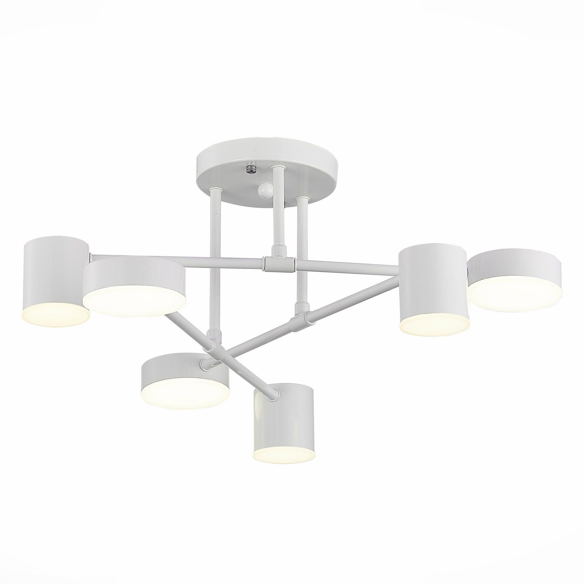 Изображение товара Светильник потолочный светодиодный ALMA LIGHT ALC00192WH-4000K-LED.6x7W 15 м² нейтральный белый свет цвет белый