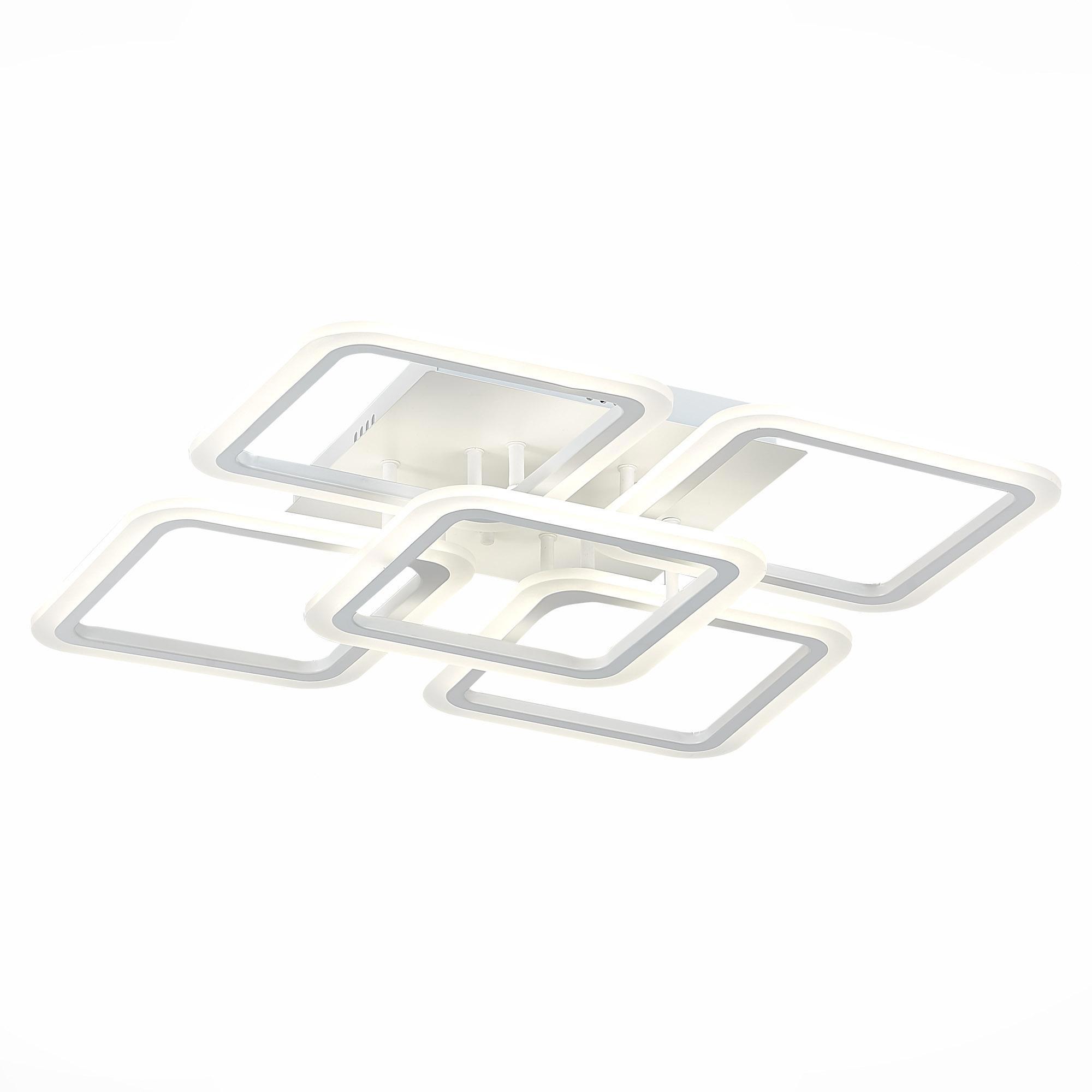 Изображение товара Люстра потолочная светодиодная ALMA LIGHT ALC00079WH-3000-6000K-LED.5x140W 24 м² изменение оттенков белого цвет белый
