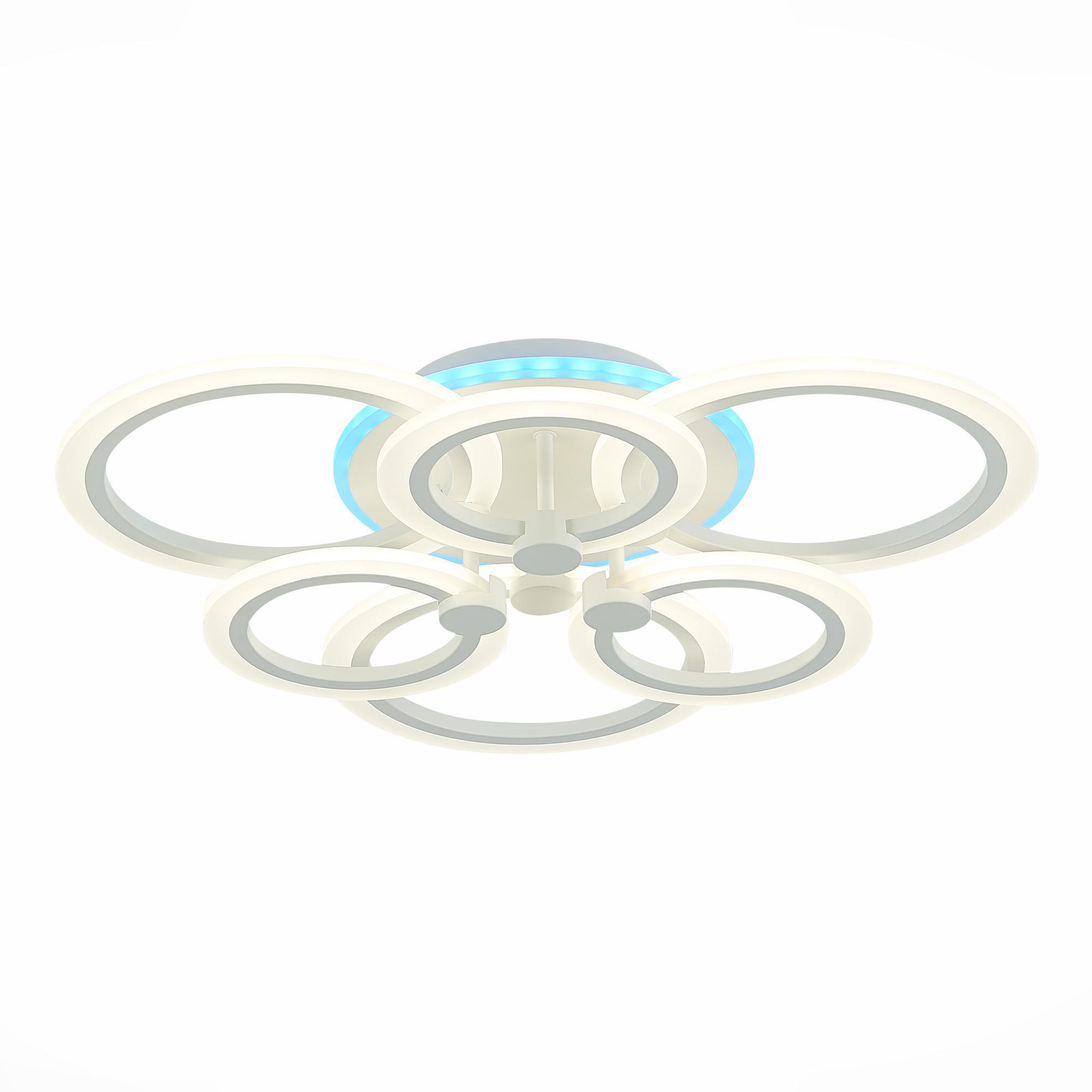 Изображение товара Люстра потолочная светодиодная ALMA LIGHT 6х108W регулировка цвета белый