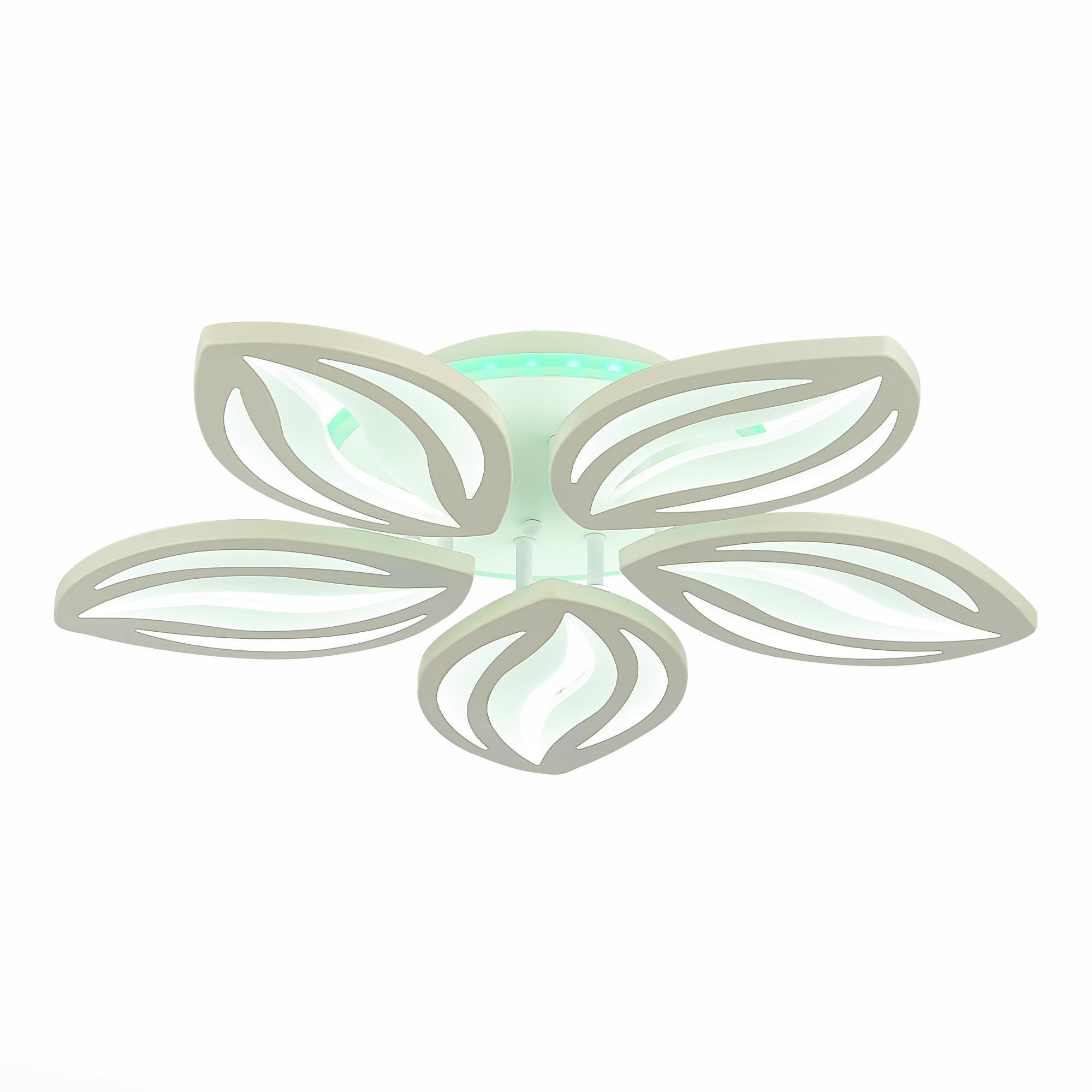 Изображение товара Люстра потолочная светодиодная ALMA LIGHT с изменением оттенков белого 5х100W 16 м² регулировка цве