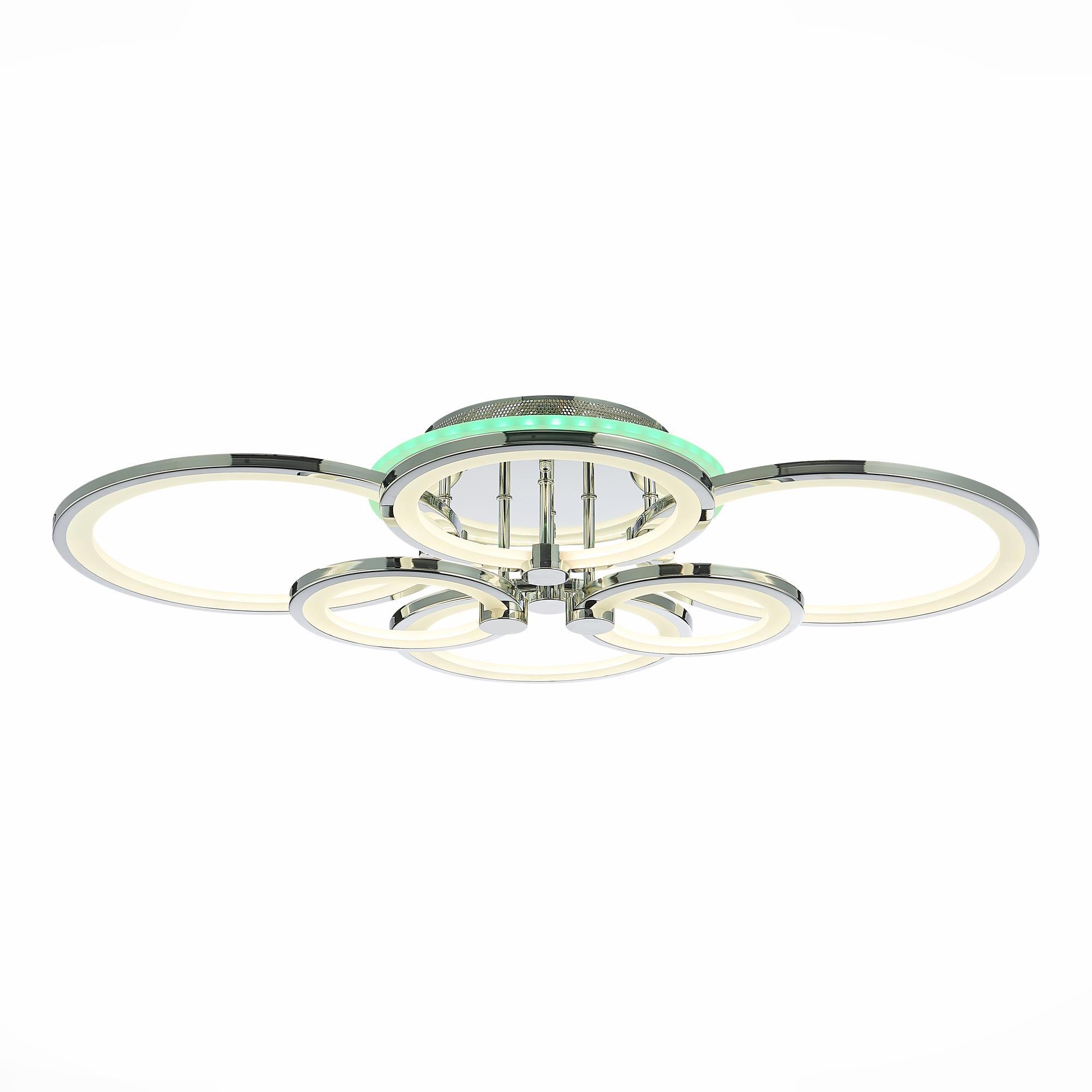 Изображение товара Люстра потолочная светодиодная ALMA LIGHT с RGB регулировкой и управлением смартфоном