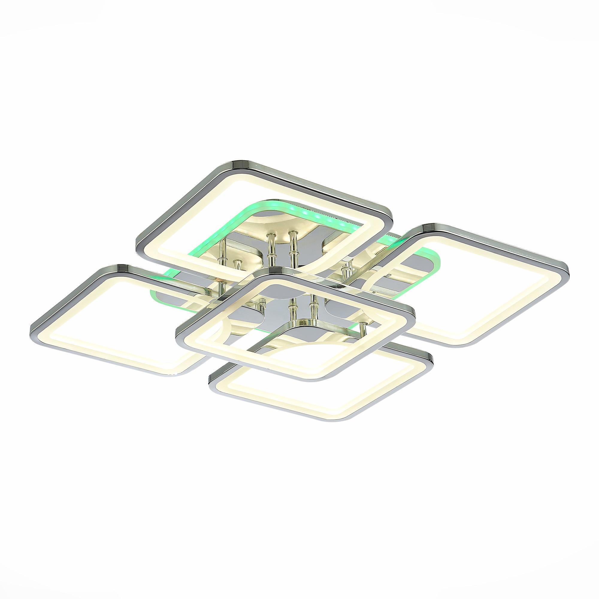 Изображение товара Люстра потолочная светодиодная ALMA LIGHT ALC00092CH-3000-6000K-LED с пультом