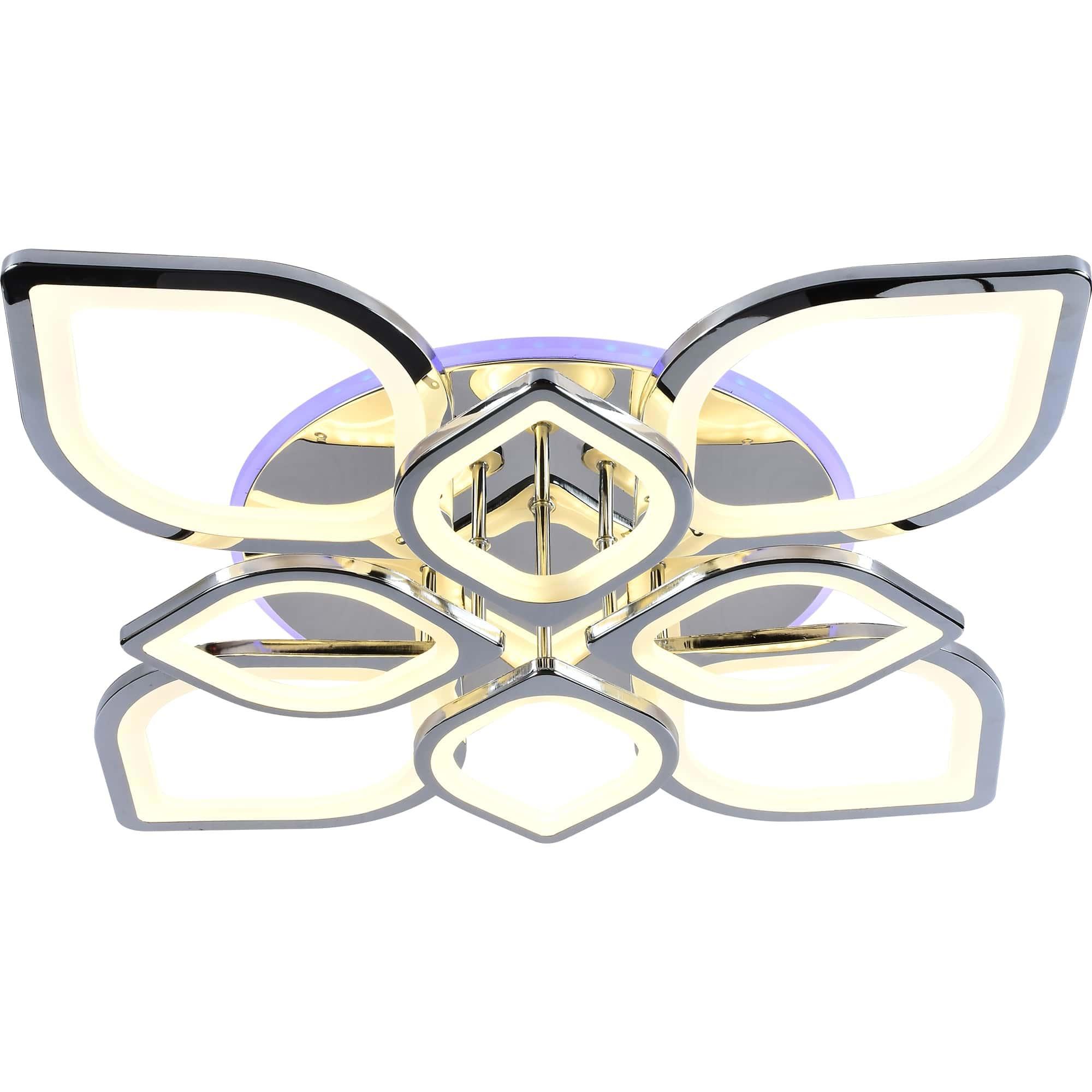 Изображение товара Люстра потолочная светодиодная ALMA LIGHT ALC00105CH-RGB-LED 8x224W с RGB