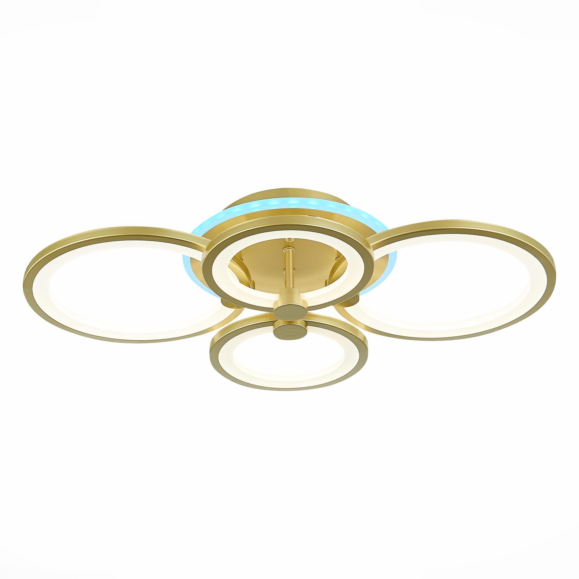 Изображение товара Люстра потолочная светодиодная ALMA LIGHT ALC00073GD-RGB-LED 100W