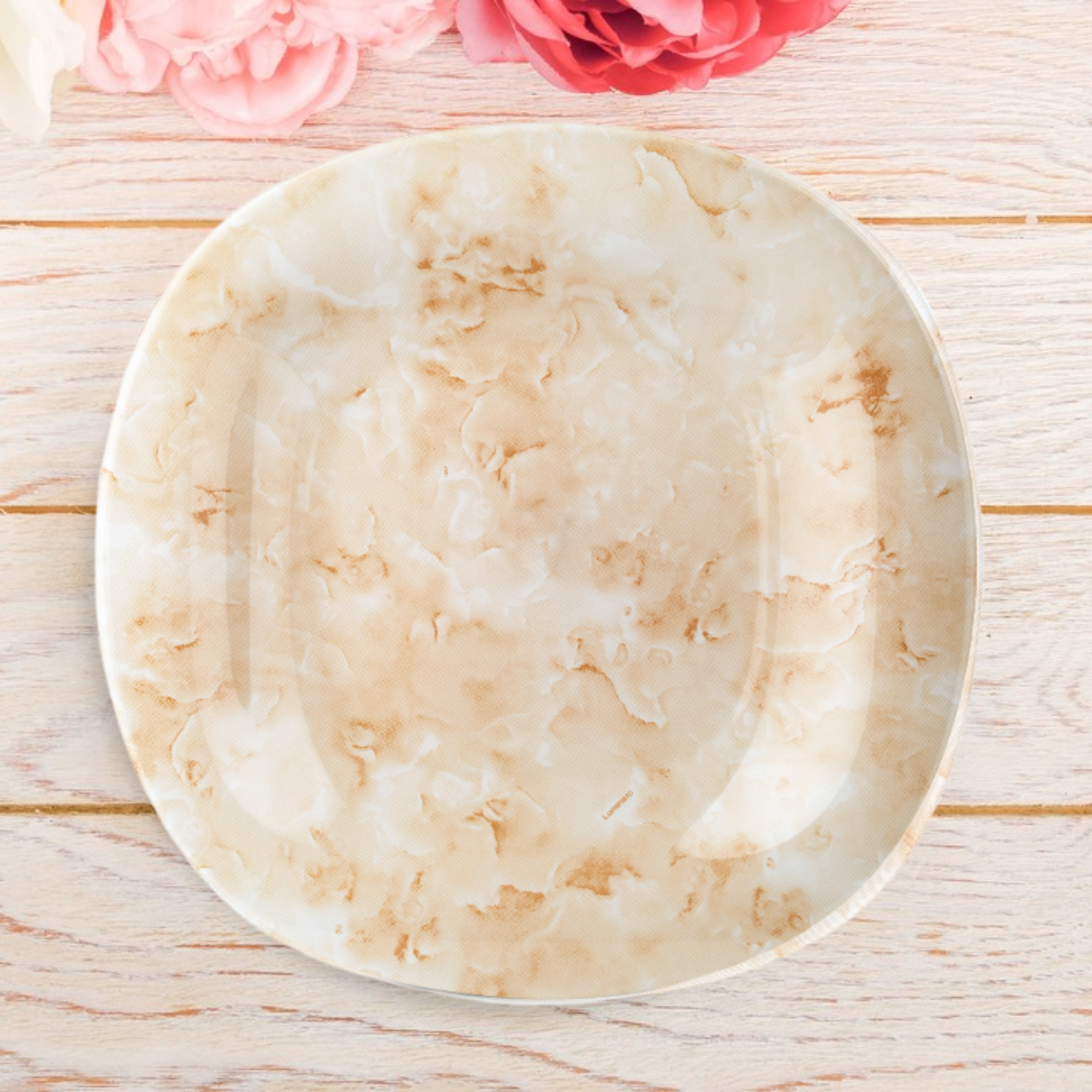 Изображение товара Тарелка Luminarc марбл беж стекло Q7484