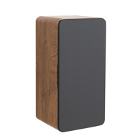 Изображение товара Шкаф для ванной Окинава подвесной 35x70 см цвет графит