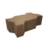 Изображение товара Плитка тротуарная Сигма 220x110x70 мм цвет коричневый Изображение товара Плитка тротуарная Сигма 220x110x70 мм цвет коричневый