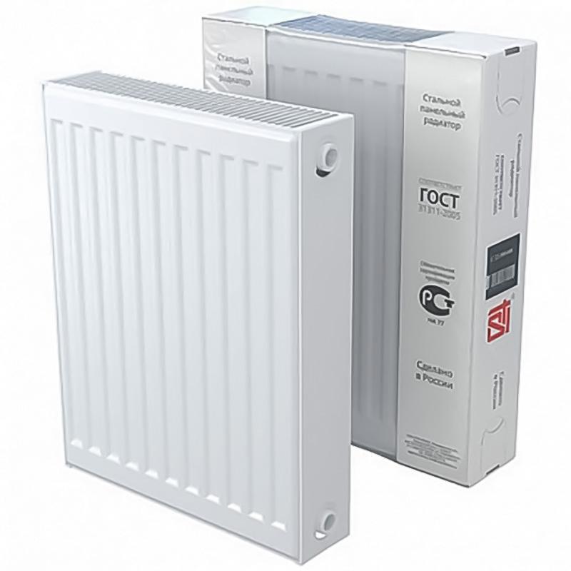 Изображение товара Радиатор Sti Ventil Compact 22-500-400 боковое подключение сталь белый