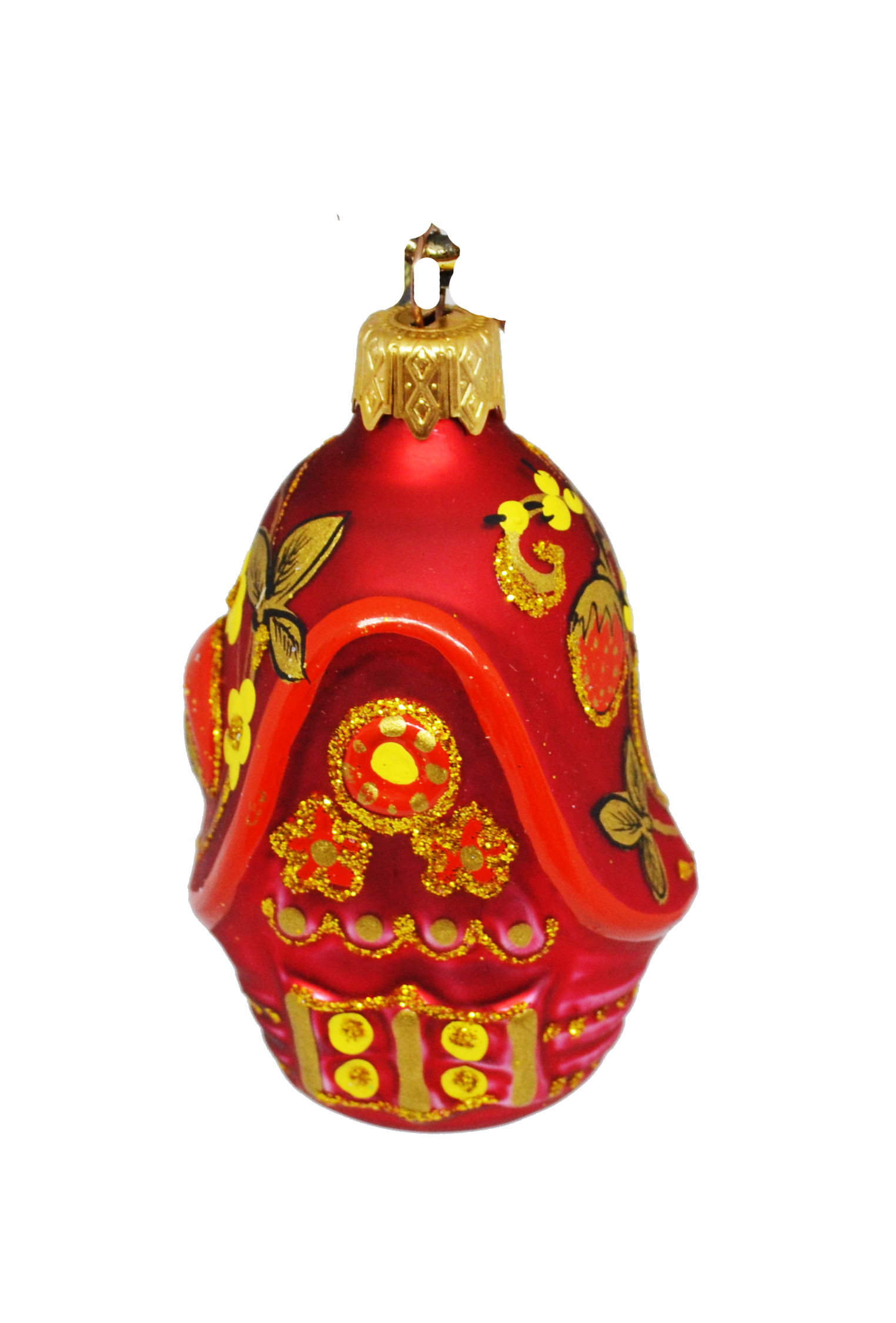 Изображение товара Елочная игрушка Домик низкий Коломеев ФУ-5/Н 14 см х 8 см разноцветный