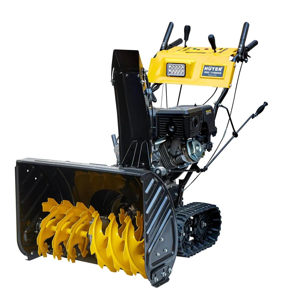 Изображение товара Снегоуборщик бензиновый Huter SGC 11000CD на гусеницах 15 л.с.