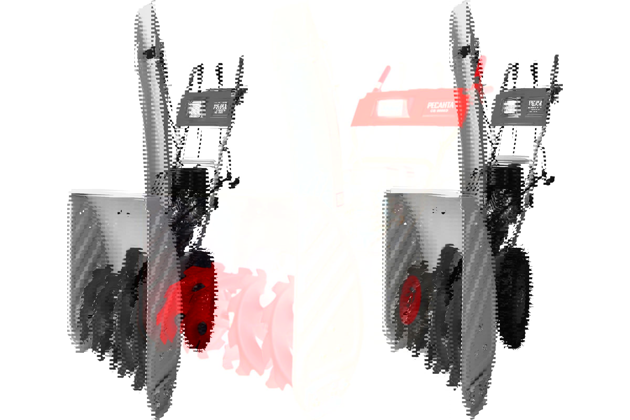 Изображение товара Бензиновый снегоуборщик Ресанта СБ 6000Э 8л.с., 62 см, самоходный, с электростартером