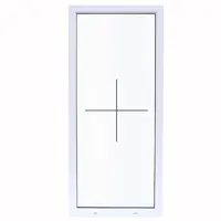 Изображение товара Окно пластиковое ПВХ Deceuninck глухое 1000x600 мм (ВхШ) стекло 4 мм белый/белый