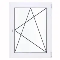 Изображение товара Деceuninck одностворчатое окно ПВХ 1300x800 правое