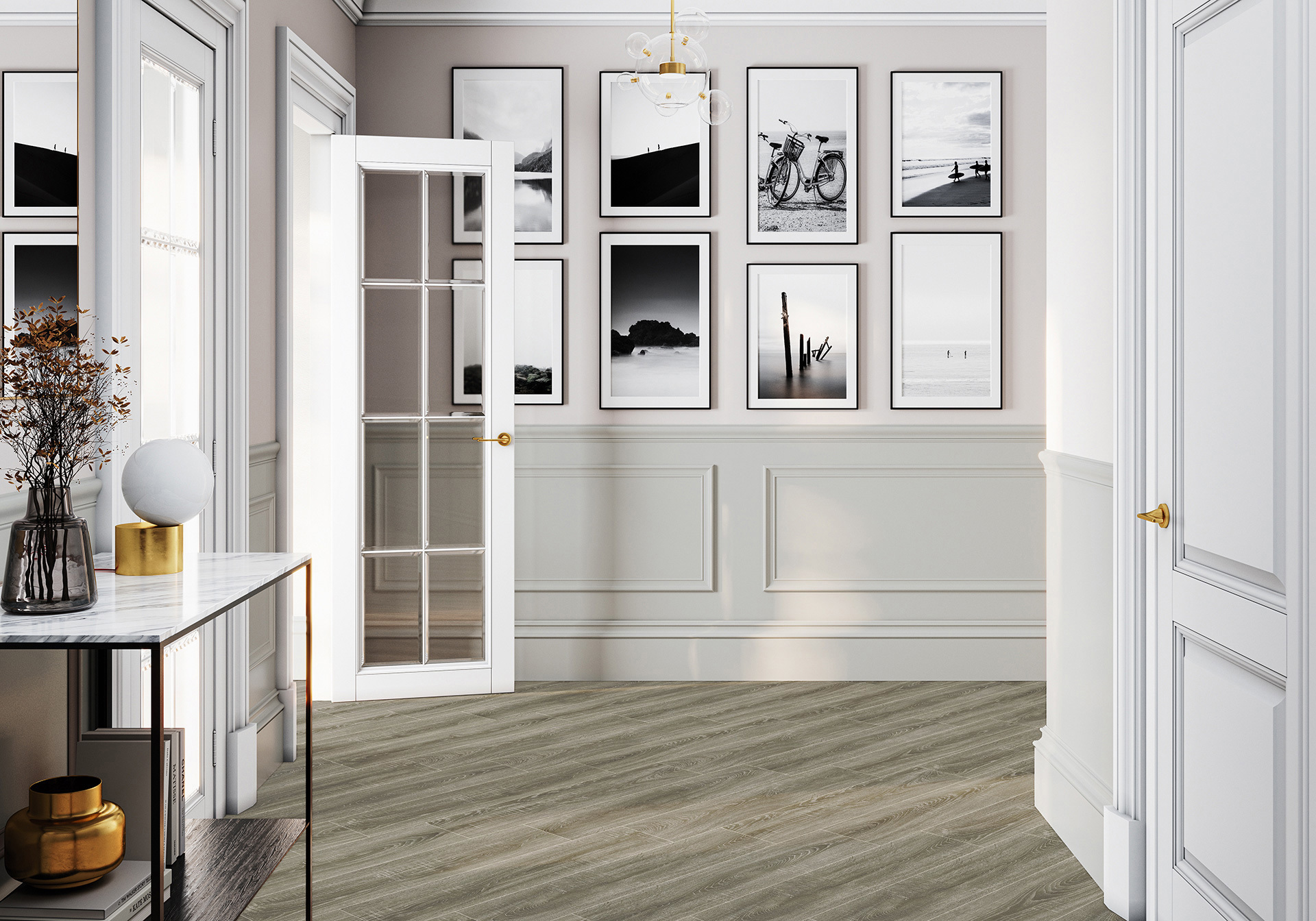 Изображение товара Плитка Alma Ceramica GFA92AMD44R 20x90см цвет коричневый