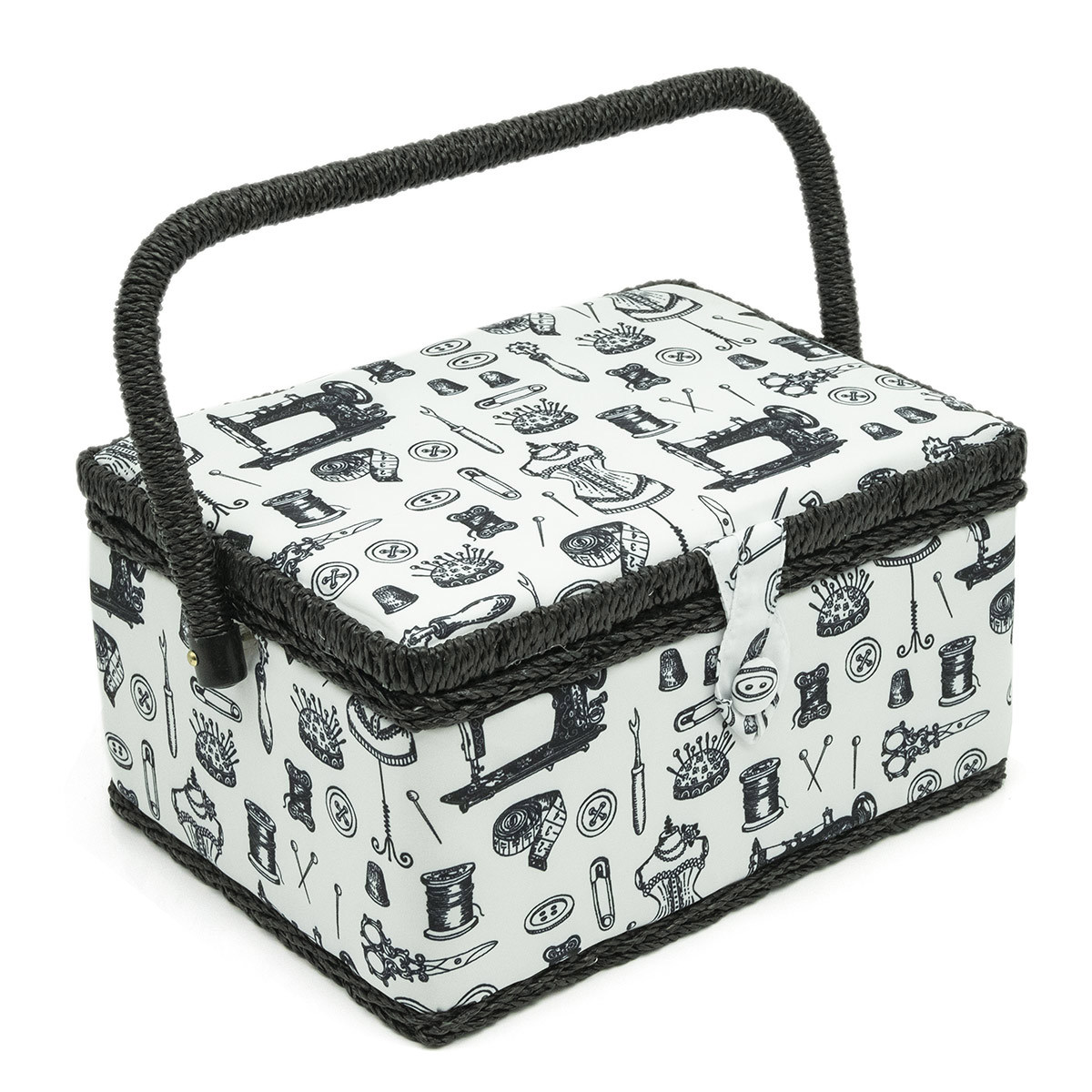 Изображение товара Шкатулка средняя декоративная Hobby&Pro Принадлежности для шитья LY1633L HP Tray 26*19*14.5см