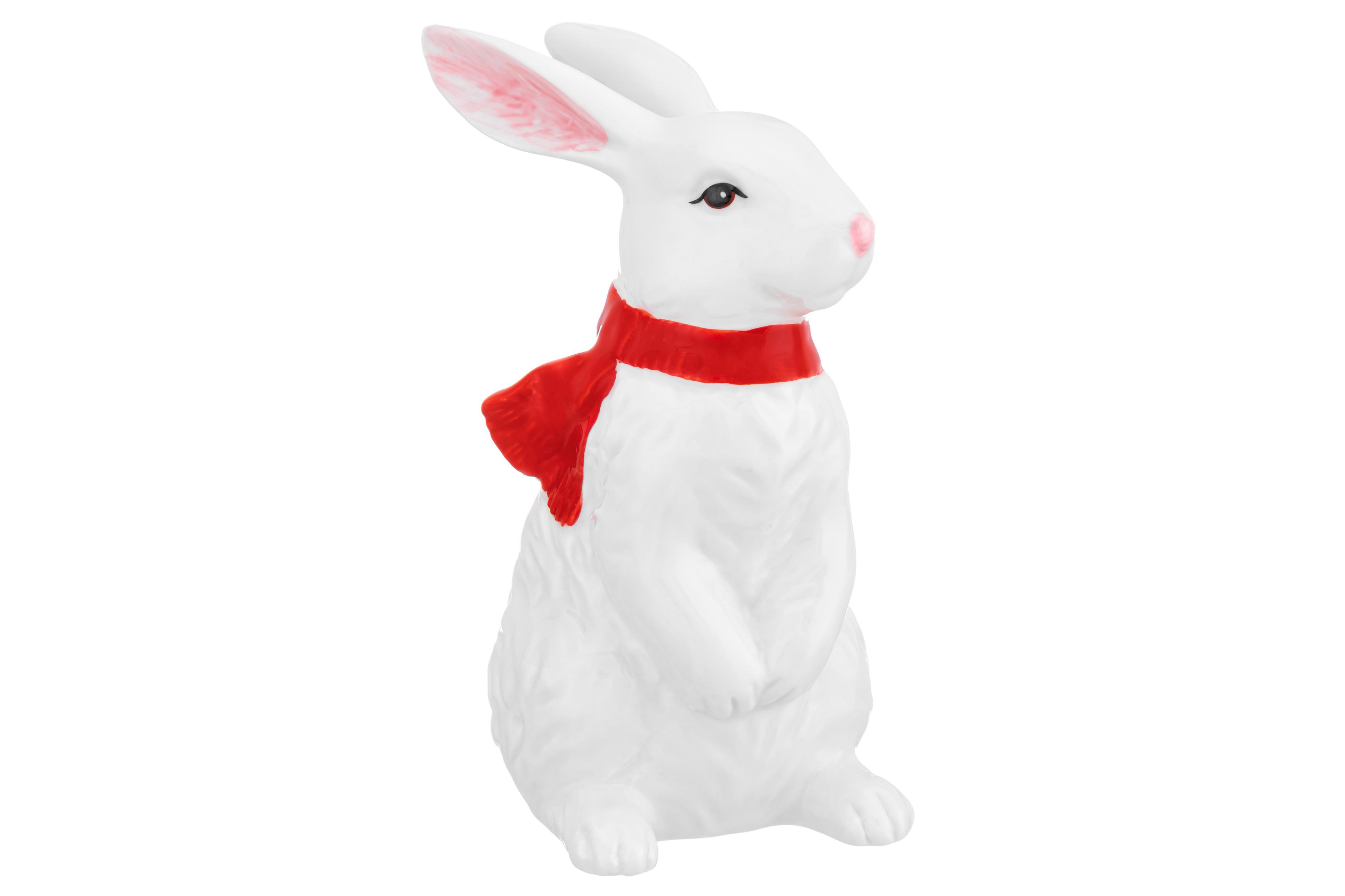 Изображение товара Фигурка декоративная 8х6.5х13.5 см Elan Gallery Зайка цветная