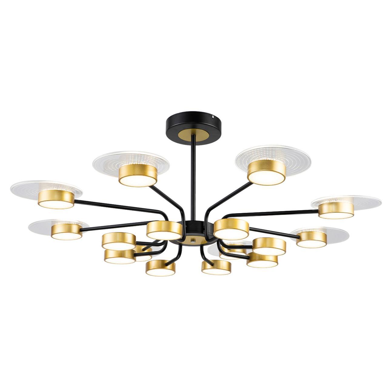 Изображение товара Светильник настенно-потолочный светодиодный ESCADA 10211-SGLED 39 м² нейтральный белый свет цвет черный