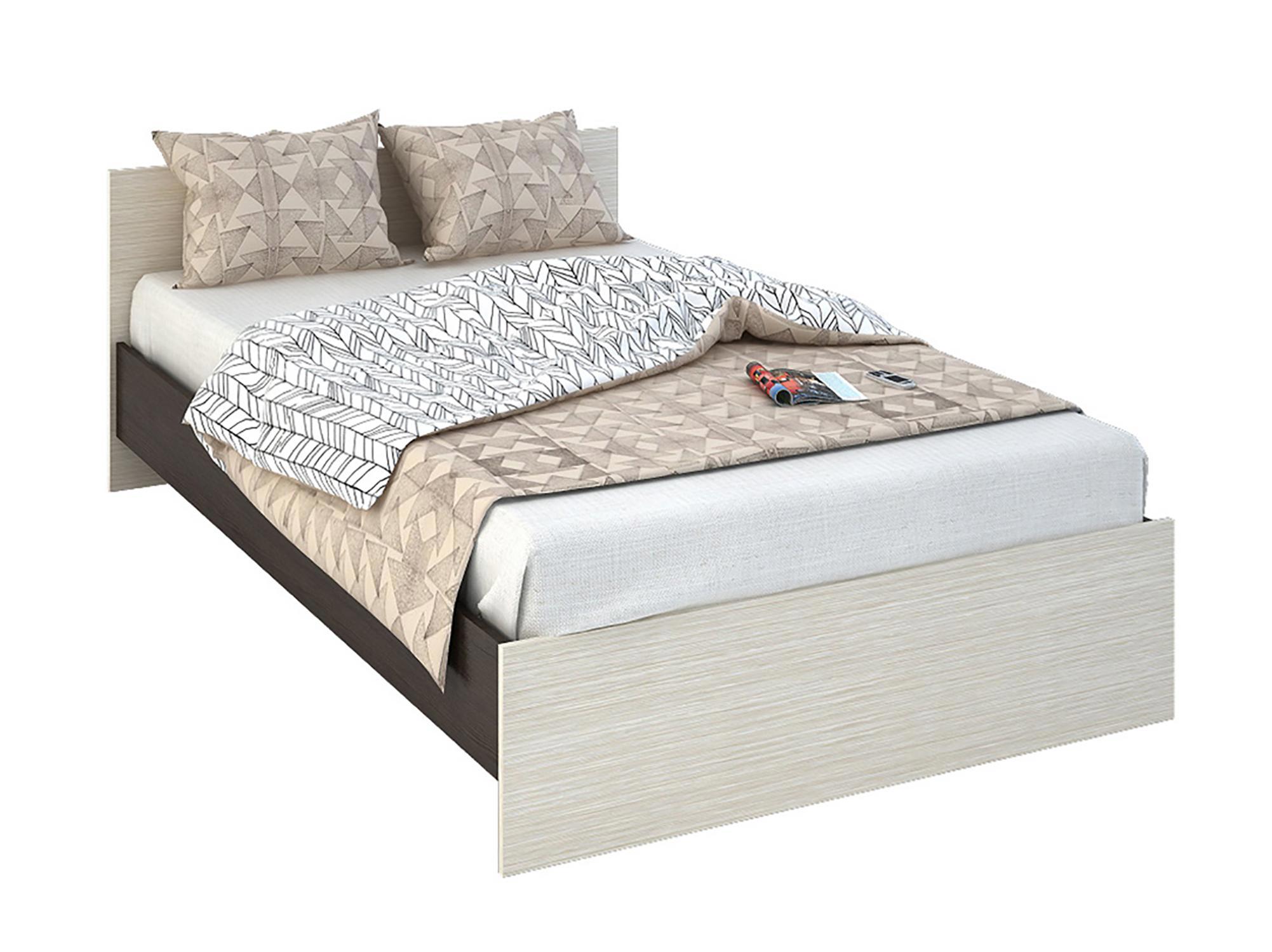 Изображение товара Кровать Стендмебель Басса 125.2x70x203.2 см венге классическая мебель для спальни