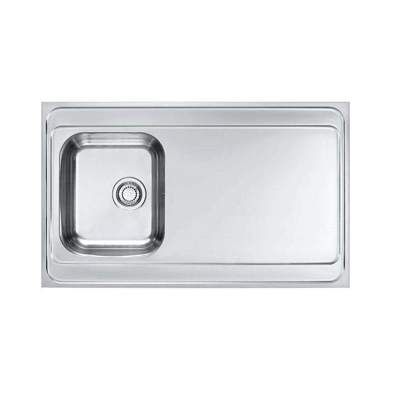 Изображение товара Накладная мойка Alveus Classic pro 70 100x60x19 см нержавеющая сталь 304 цвет нержавеющая сталь Изображение товара Накладная мойка Alveus Classic pro 70 100x60x19 см нержавеющая сталь 304 цвет нержавеющая сталь