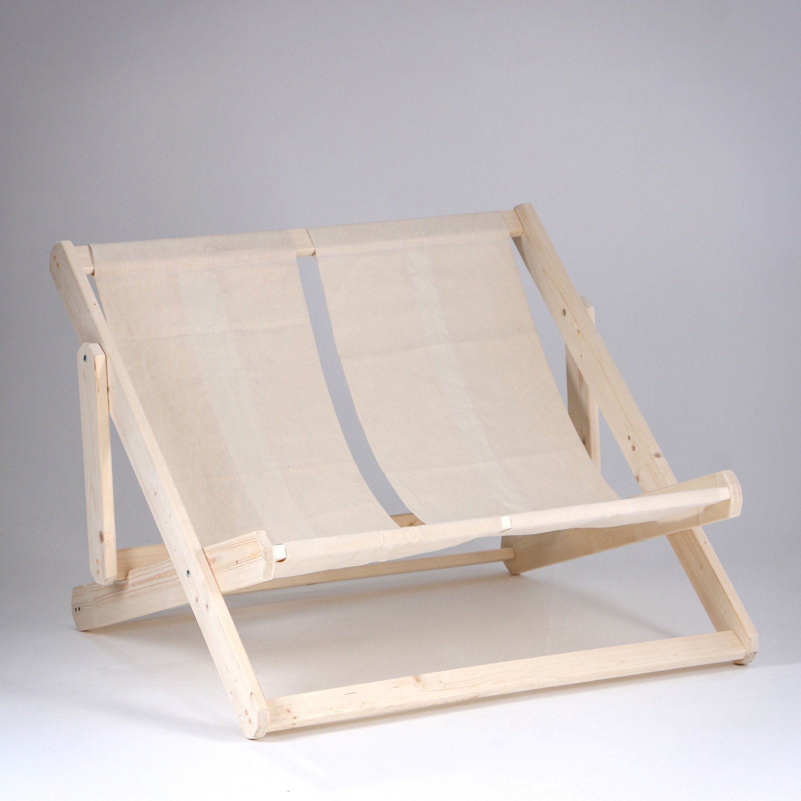 Изображение товара Шезлонг для бани Добропаровъ 5072730 из липы регулируемый и складной