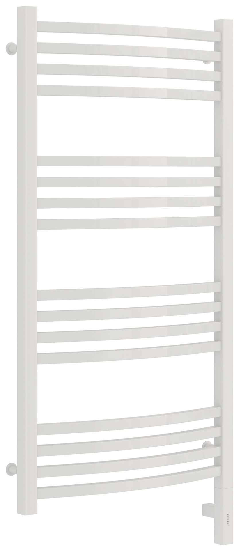 Изображение товара Полотенцесушитель электрический Сунержа Аркус 3.0 правый 500x1000 мм 300 Вт с терморегулятором лесенка цвет белый