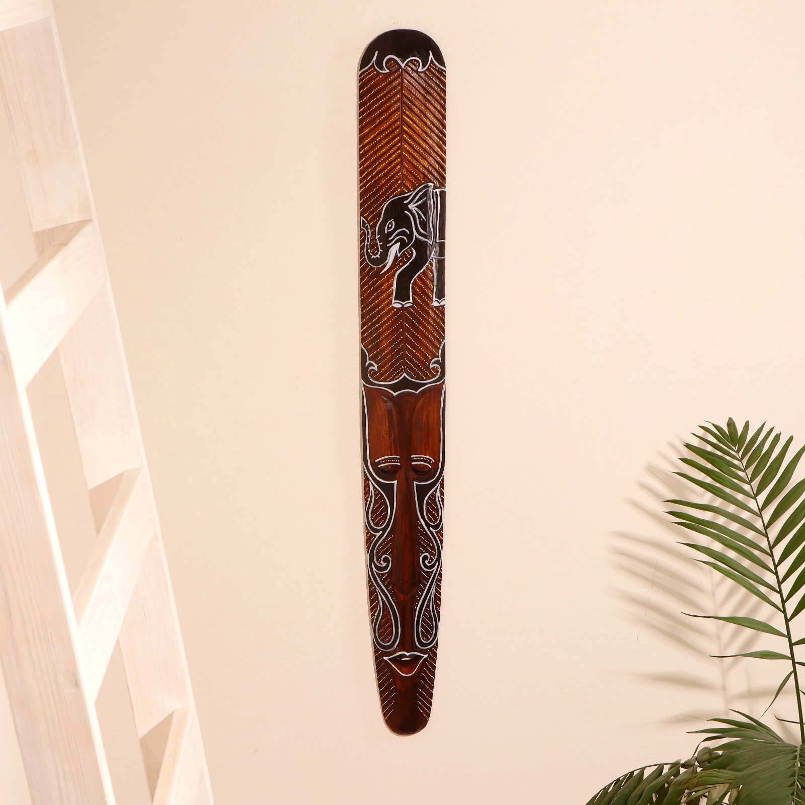 Изображение товара Панно-маска настенная "Абориген" 100 см