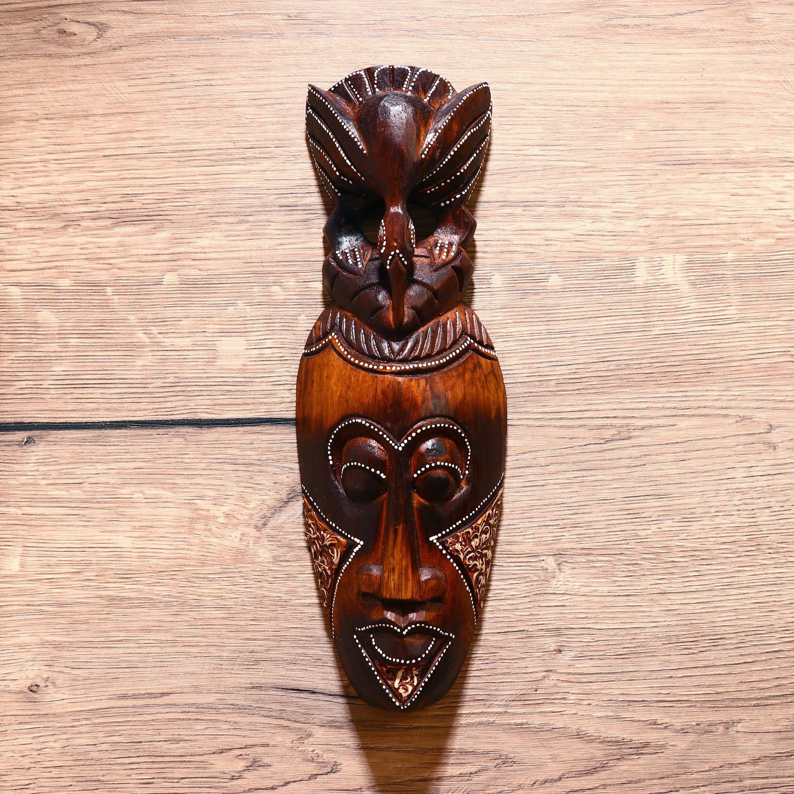 Изображение товара Панно-маска настенная "Абориген" 34x10.5x5.5 см