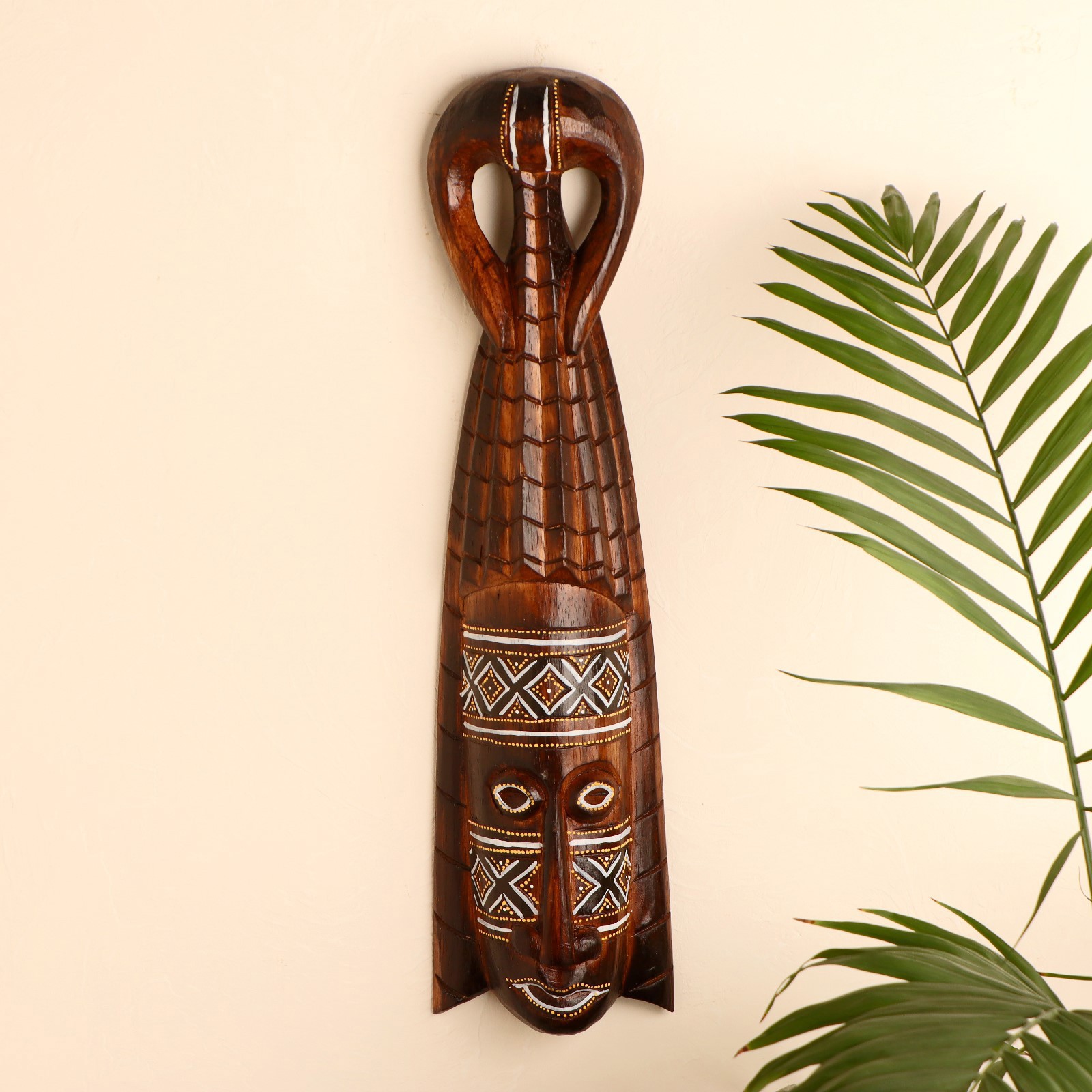 Изображение товара Панно-маска настенная "Абориген" 50x12x4 см