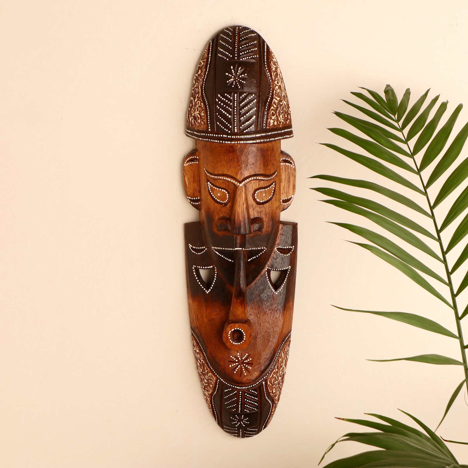 Изображение товара Панно-маска настенная "Абориген" 50x13x5 см