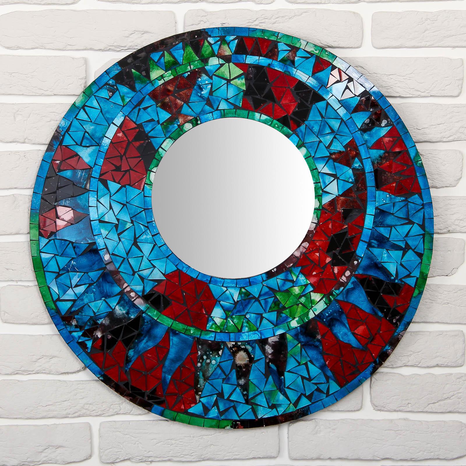 Изображение товара Панно зеркальное "Два круга" 60x1x60 см