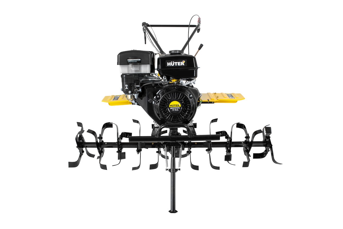 Изображение товара Мотоблок бензиновый Huter МК-17000М 17 л.с. мощный сельскохозяйственный агрегат