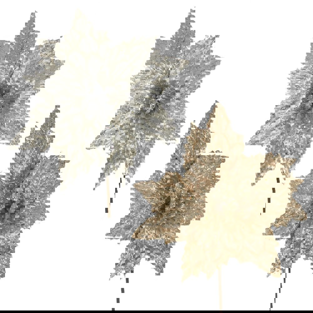 Изображение товара Новогоднее украшение 755195 29x49x29 см золотое праздничное декорирование