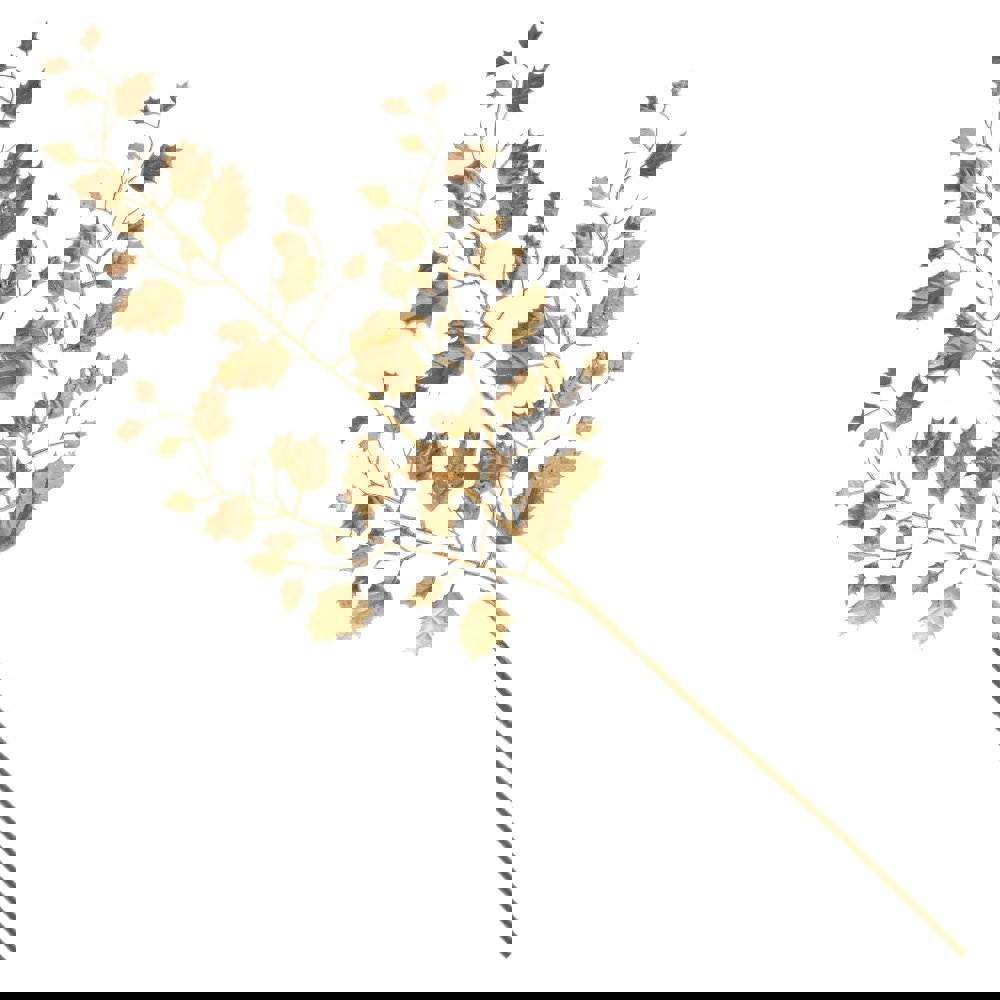 Изображение товара Новогоднее украшение Ветка 2x80x23 см золото глиттер ПВХ