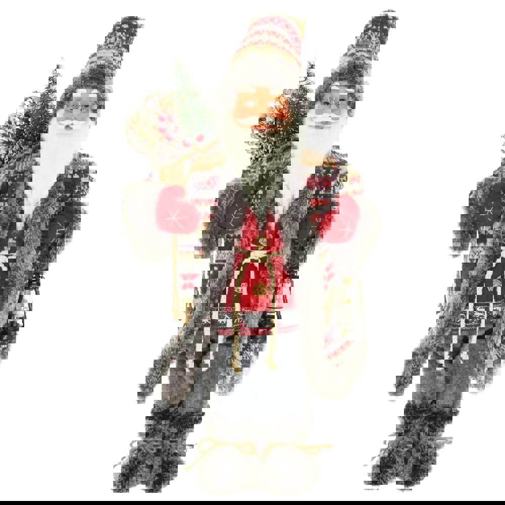 Изображение товара Новогоднее украшение Дед Мороз 15x63 см от Jiangsu Holly Everlasting Inc