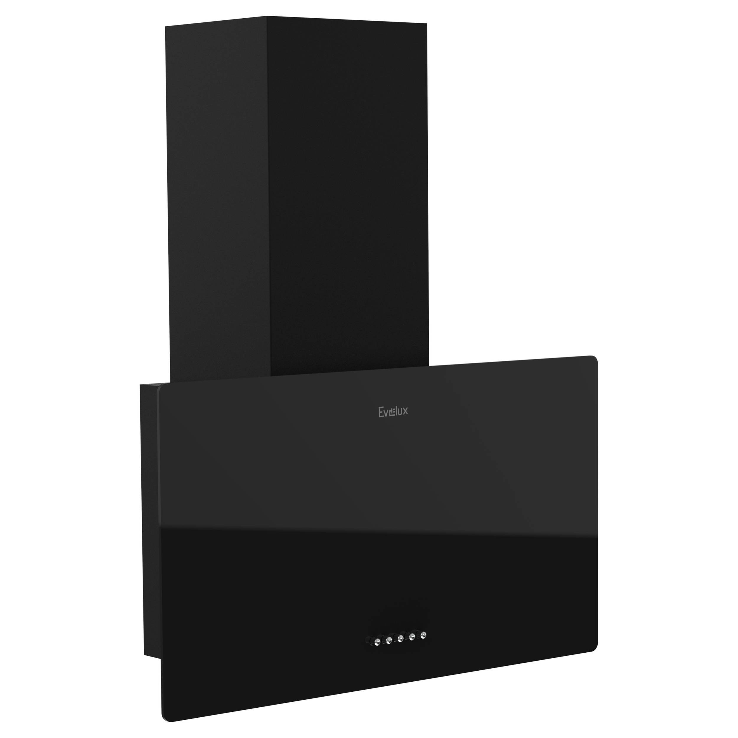Изображение товара Вытяжка Evelux FLEX 60 BG наклонная 60 см черный стекло металл
