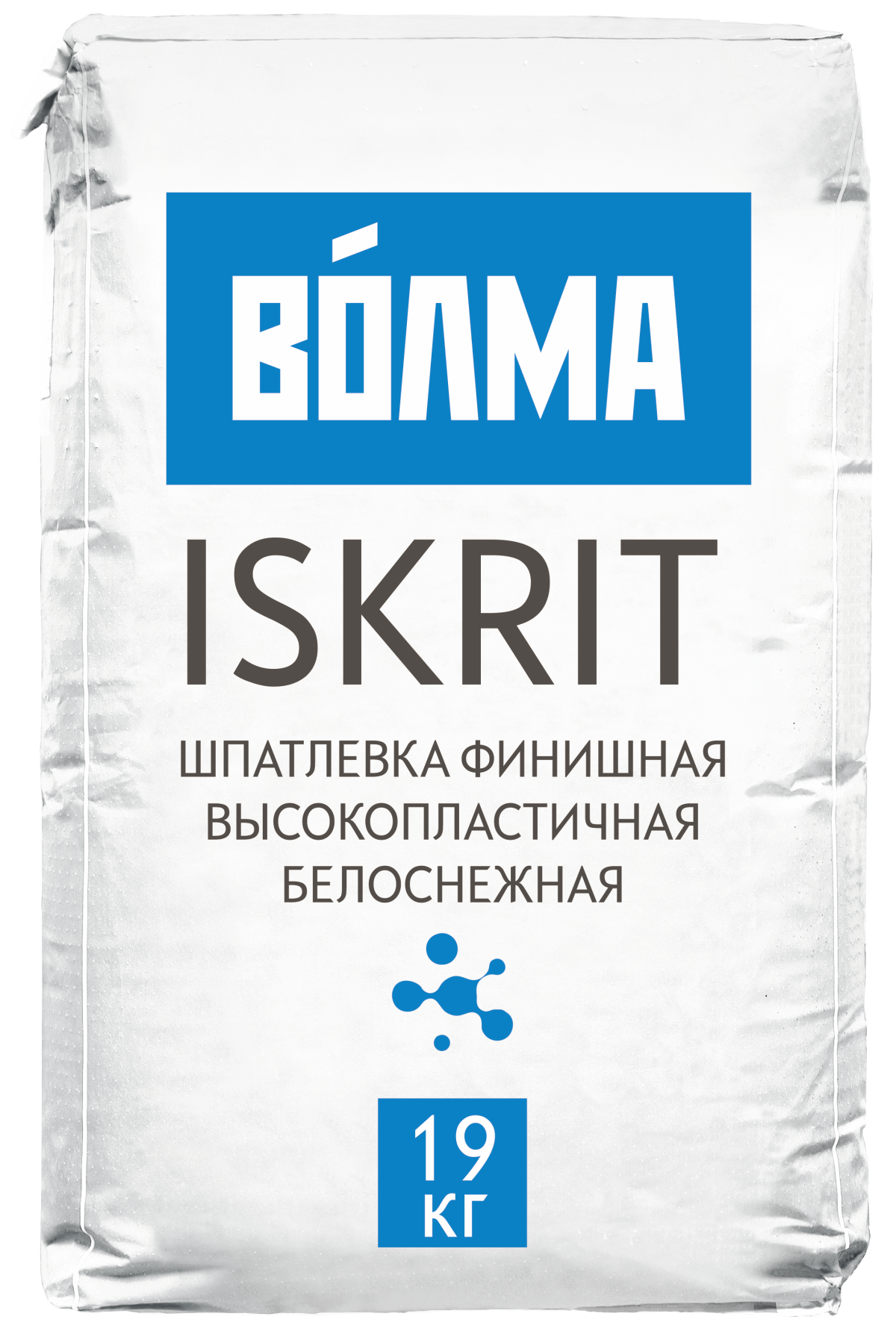 Изображение товара Шпаклевка финишная Волма Iskrit полимерная 19кг