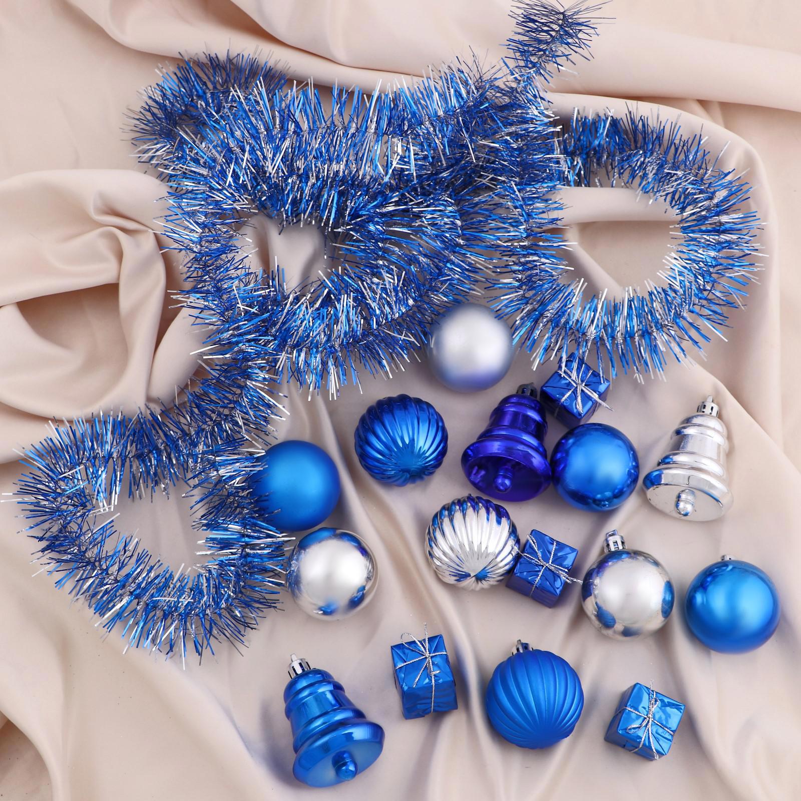 Изображение товара Набор елочных игрушек Звезда Зимнее волшебство 3259931 30.5 см х 30.5 см разноцветный