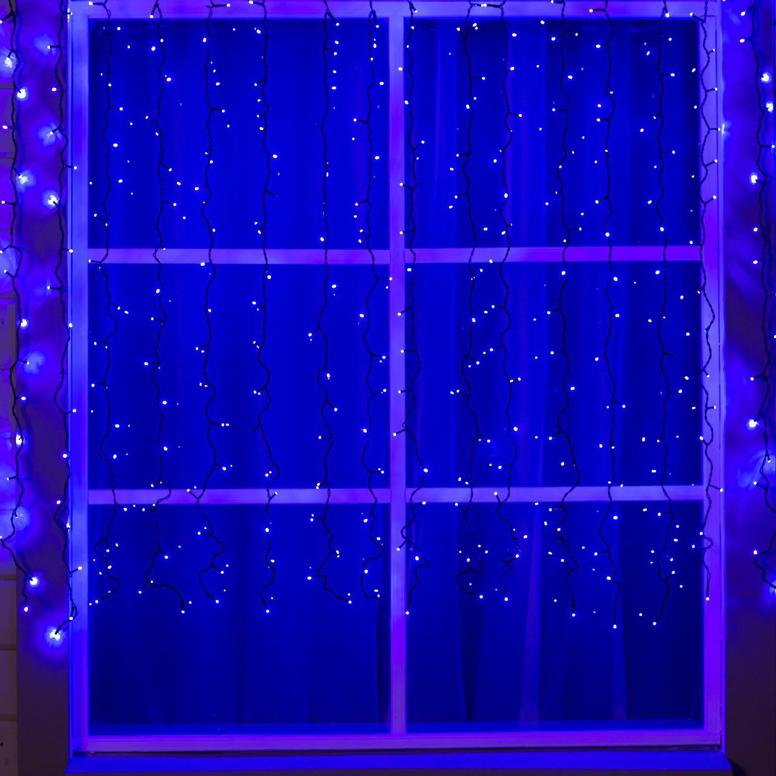 Изображение товара Электрогирлянда универсальная Luazon 2x2 м 360 LED синий