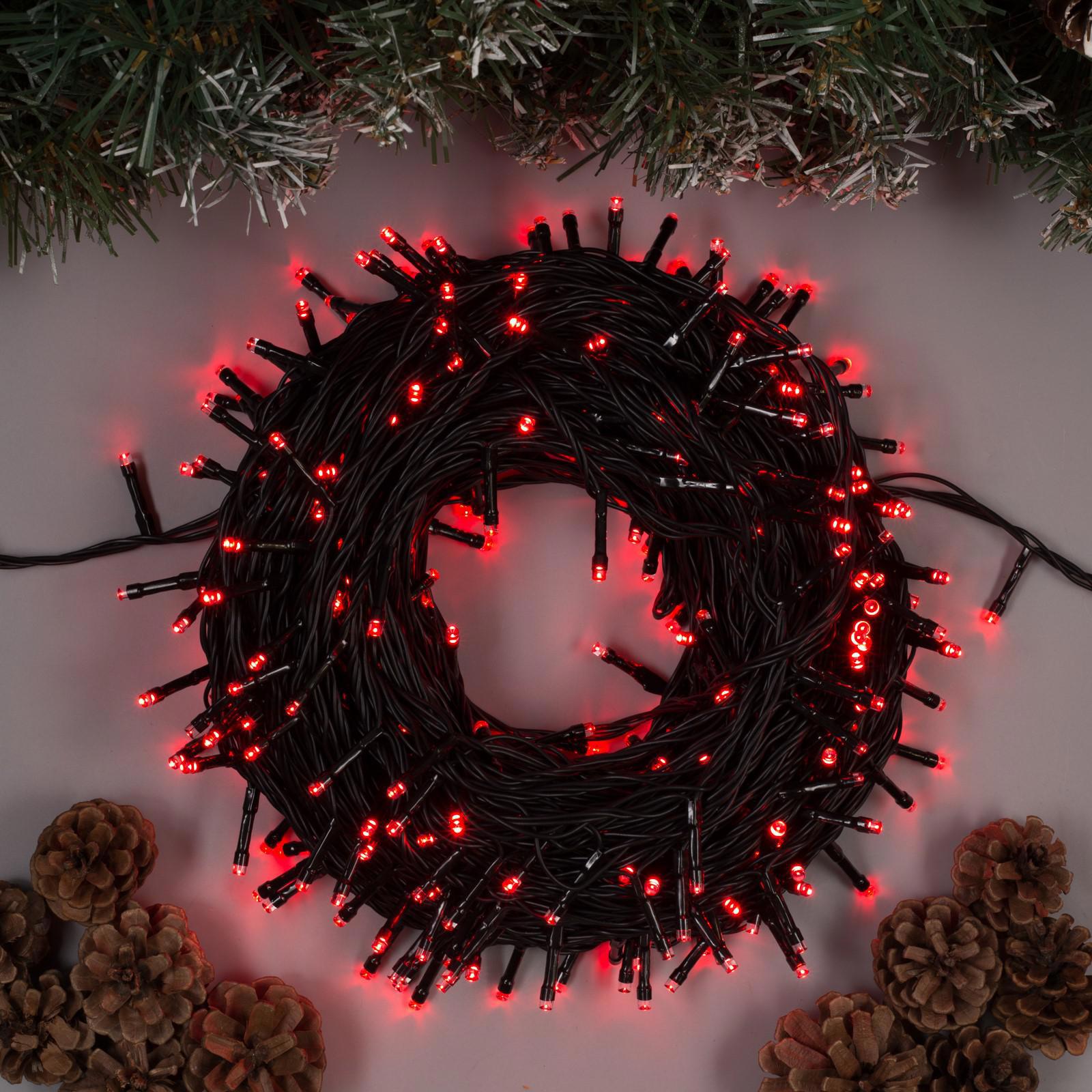 Изображение товара Электрогирлянда Luazon lighting 5167223 длиной 100 м с 1000 ламп