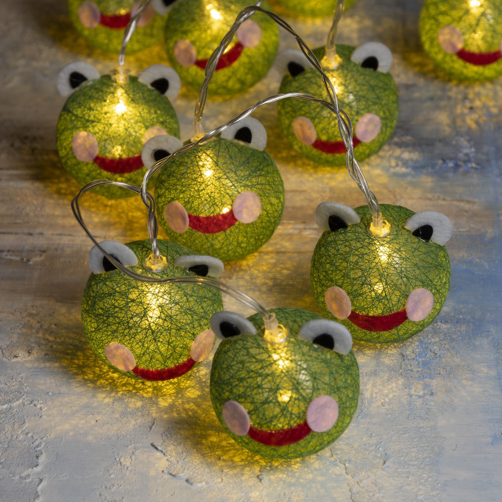 Изображение товара Электрогирлянда комнатная Luazon lighting 7989817 нить 2 м 10 ламп бесцветный 1 режим работы