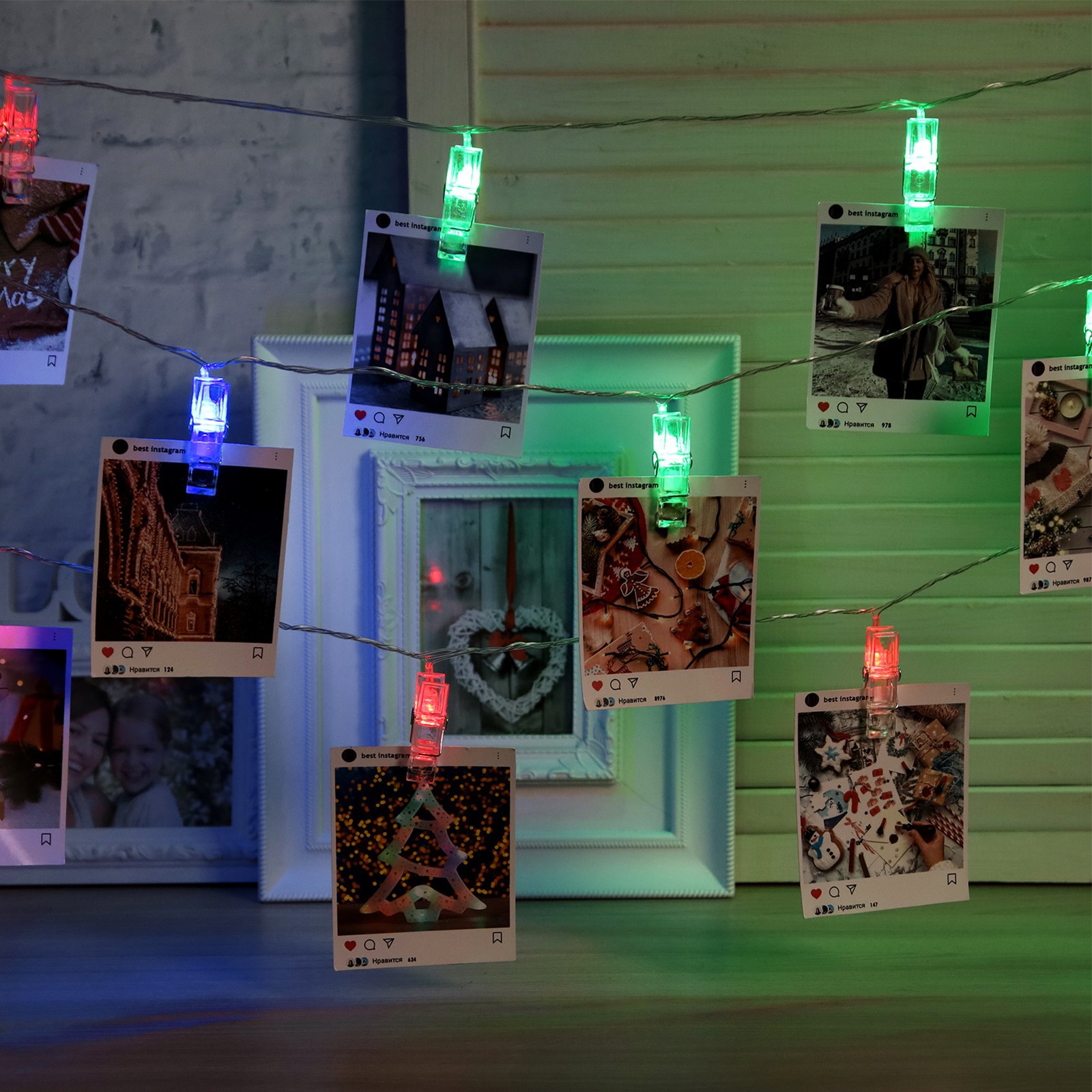 Изображение товара Электрогирлянда комнатная Luazon lighting 2433909 5м 20 LED IP20 для декора