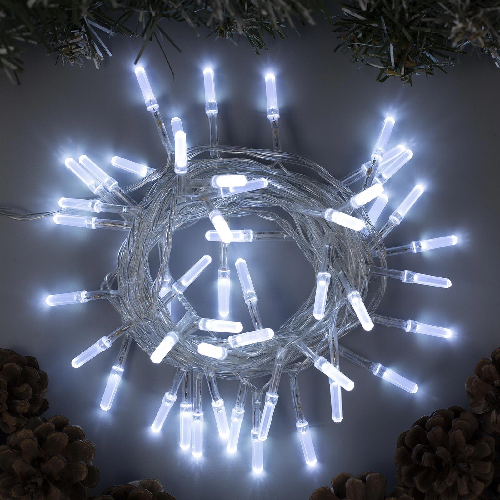 Изображение товара Электрогирлянда комнатная Luazon lighting 3590717 гирлянда 5 м 50 ламп бесцветный 8 режимов работы