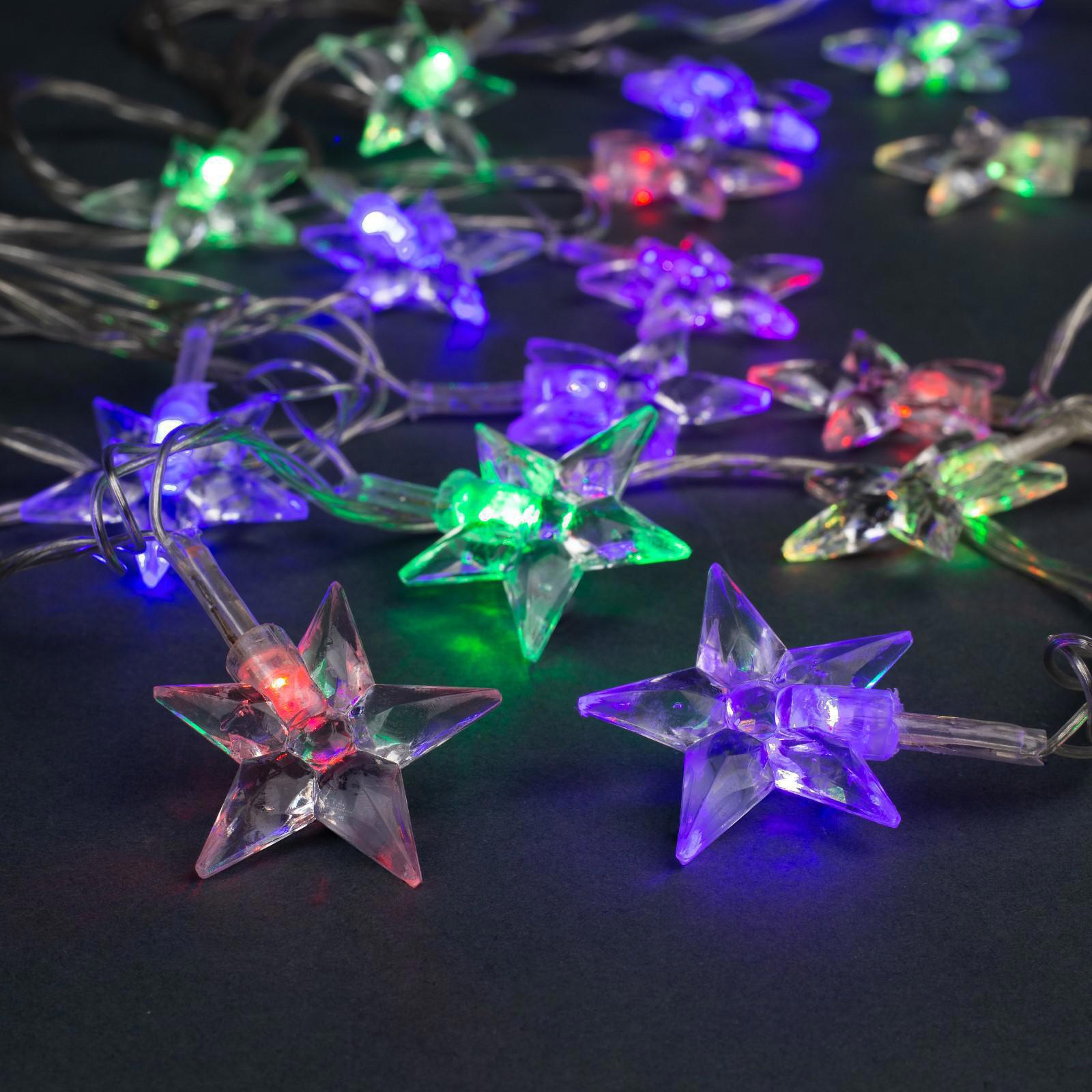 Изображение товара Электрогирлянда комнатная Luazon lighting 541535 нить 5 м 20 ламп бесцветный 1 режим работы